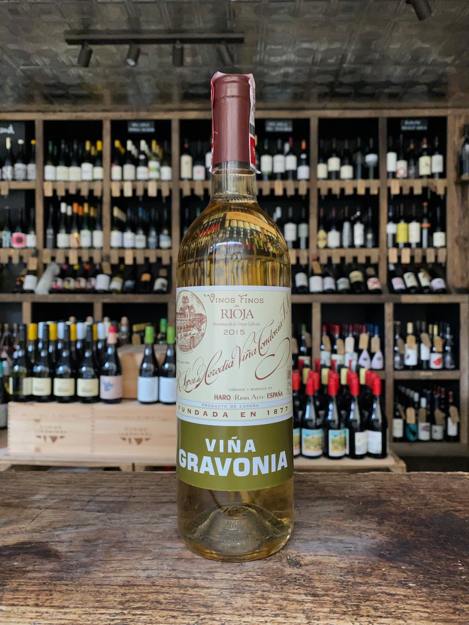 Viña Gravonia blanco, Lopez de Heredia 2015